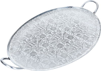 طوفرية تقديم اتسيل السيف غاليري، 56×35 سم، بيضاوي - فضي product image 2