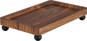 طقم مبخرة خشب اكريلك السيف غاليري، 3 قطع، 23x14x4 سم - خشبي شفاف product image 2