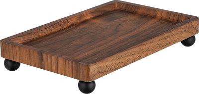 طقم مبخرة خشب اكريلك السيف غاليري، 3 قطع، 23x14x4 سم - خشبي شفاف product image 2