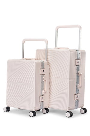 Limra LMA-1910 Polycarbonate Luggage Set, 2 Sizes, 4 Wheels - Pink product image 2