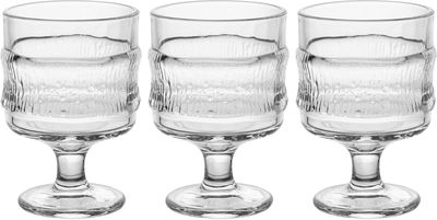 طقم كاسات عصير زجاج السيف غاليري، 3 قطع، 230 مل - شفاف product image 1