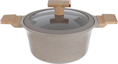 طقم قدور جرانيت نيوكلاين، 9 قطع - بيج product image 5