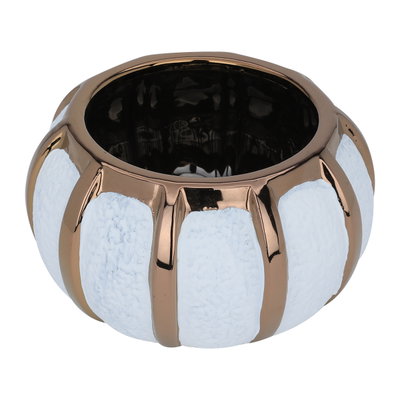 تحفة زينة بورسلان أوشن هوم، 20×20×10 سم، دائري - أبيض بني product image 2