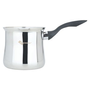 Steel Al Saif Gallery coffee pot, 700 ml, Turkish, with black-silver handle product image