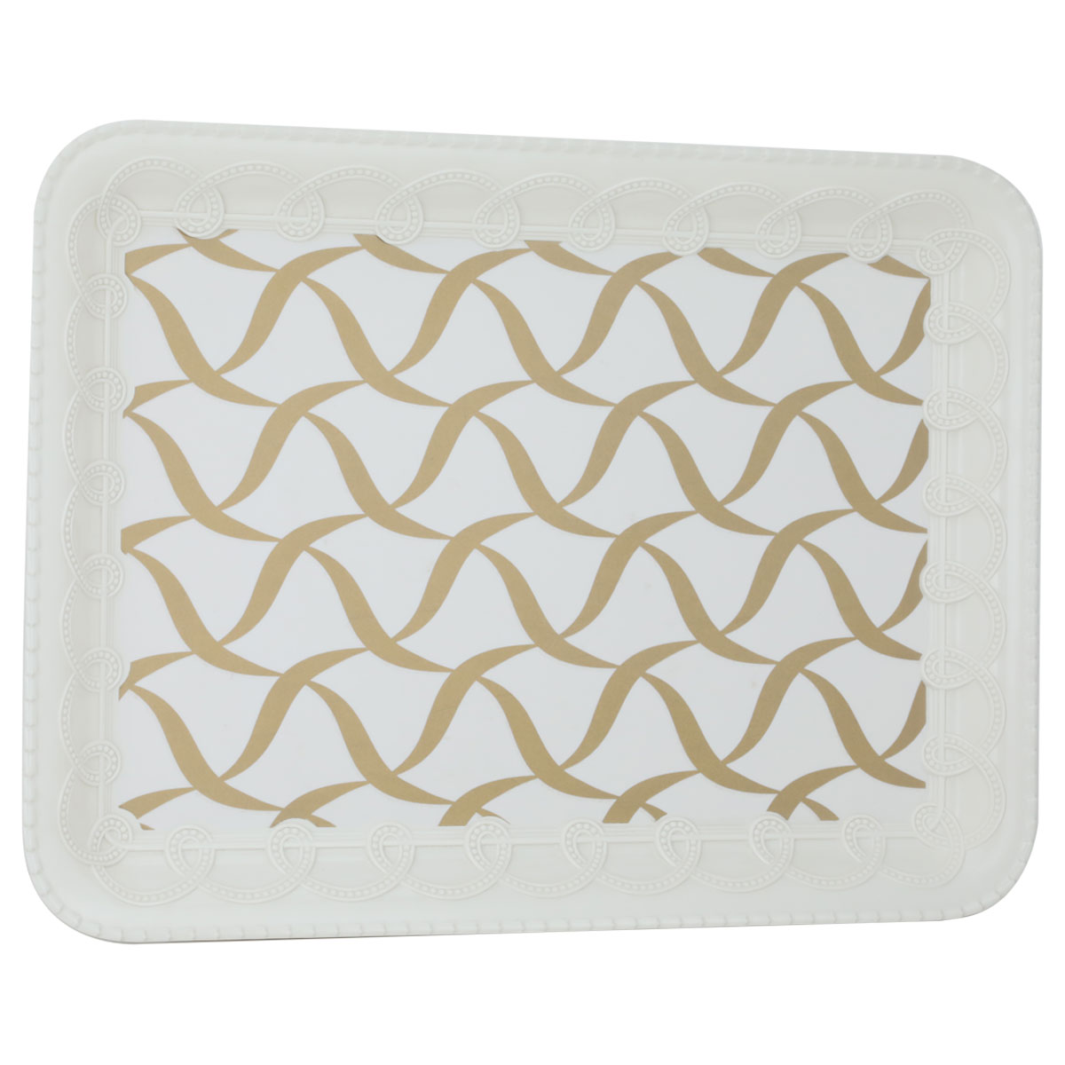 طوفرية ميلامين السيف غاليري، 50x37x3.8 سم - ابيض product image
