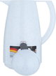 Thermos Rhine, 1 liter, thermal glass inner case, pressure switch - white product image 3