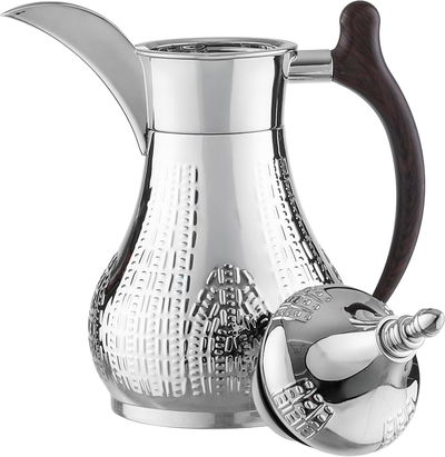 ترمس هيلة استيل السيف غاليري، 700 مل، يد خشب - فضي product image 4