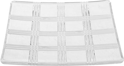 صينية تقديم زجاج ماكس جلاس، 28×28×2.8 سم، مربع - شفاف product image 1