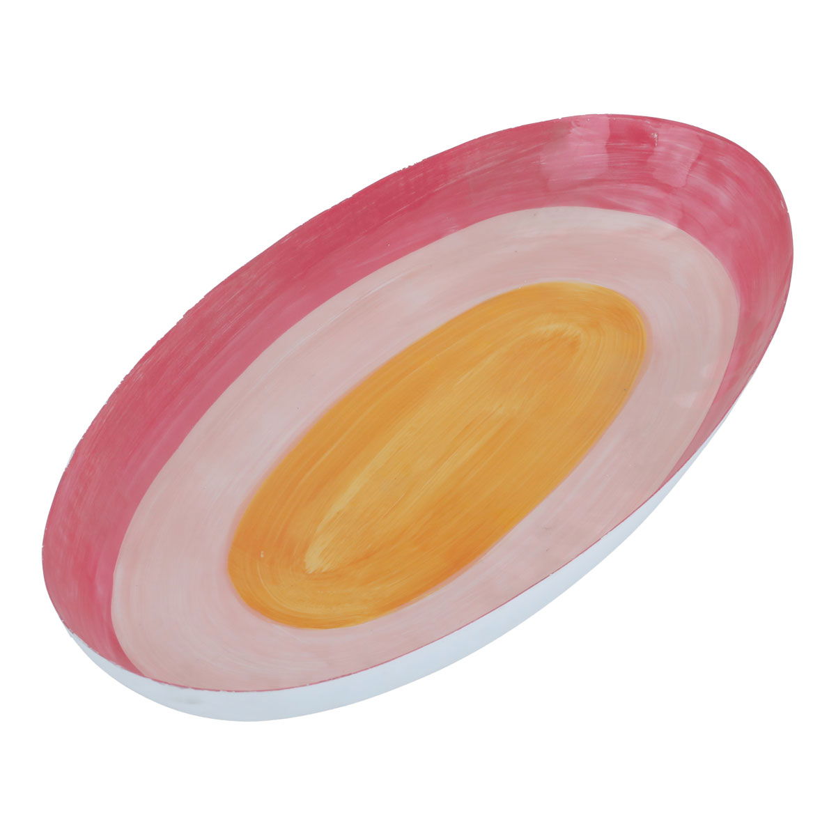 صحن تقديم حلا استيل السيف غاليري، 40.5×20×4 سم - وردي product image 2