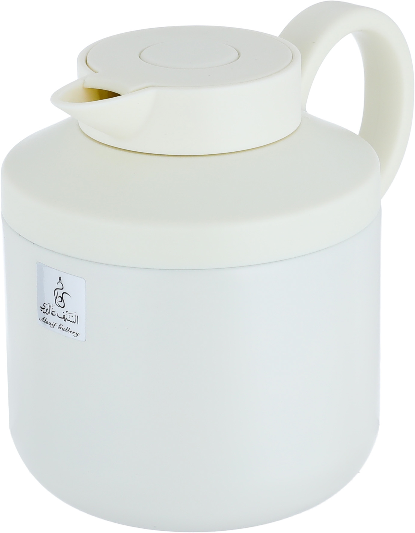 Hala Timeless Thermos, 0.6L, Stainless Steel Inner Carrier, Stainless Steel Outer Body, Pressurized - Cream product image 3