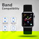 سوار ساعة ذكية نايلون بروميت، متوافق مع ساعة ابل، 38/40 ملم - اسود product image 2