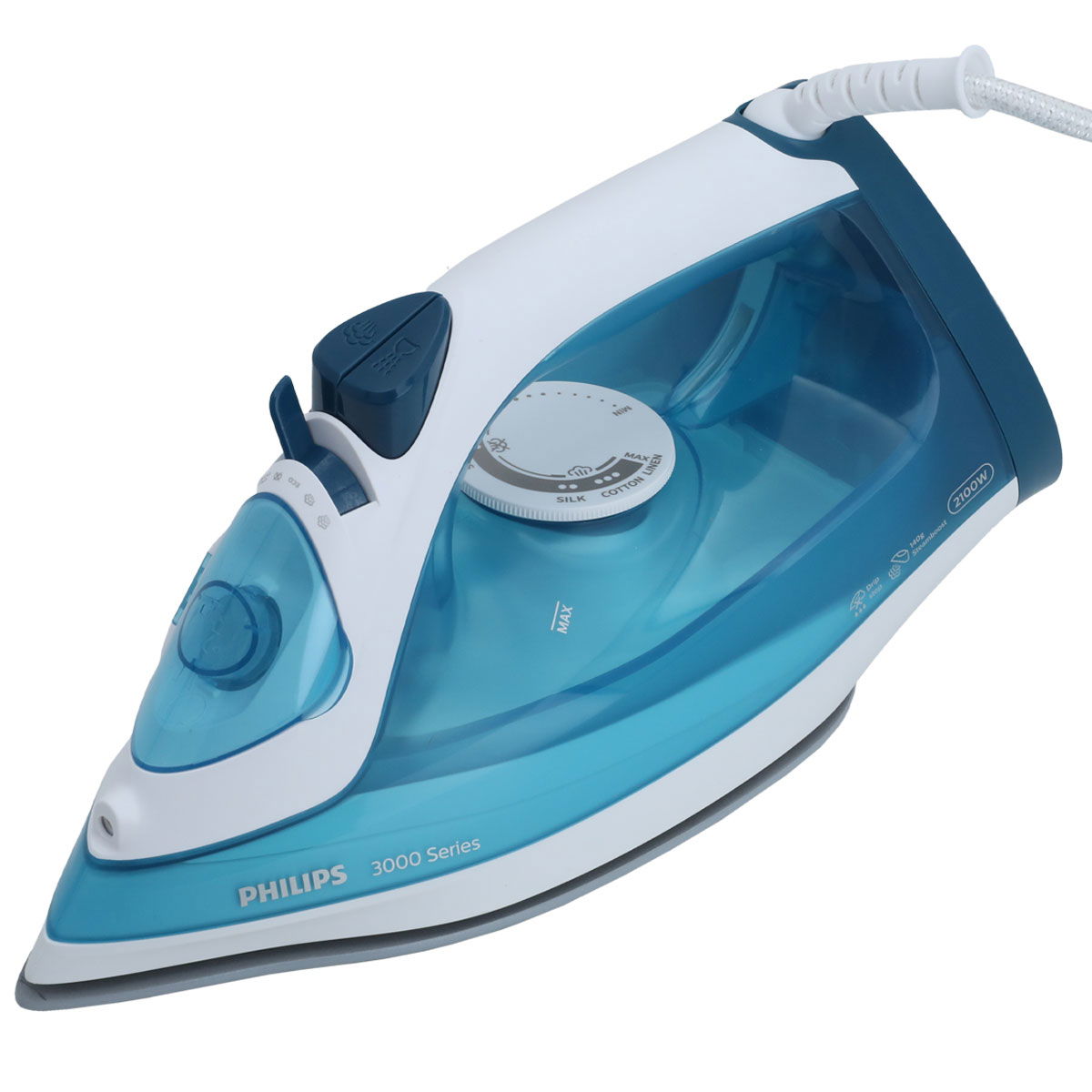 Philips Dst3011/26 Ceramic Steam Iron, 2000-2400 Watt, 300 Ml - Blue product image