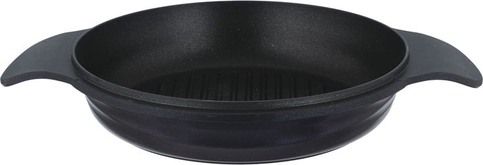 طقم قدور جرانيت نيوكلاين، 10 قطع، غطاء زجاج - ازرق غامق product image 9