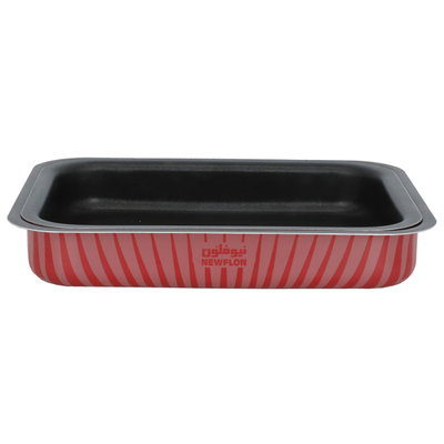 صواني فرن تيفال نيوفلون، قطعتين، مستطيل - أحمر product image 2