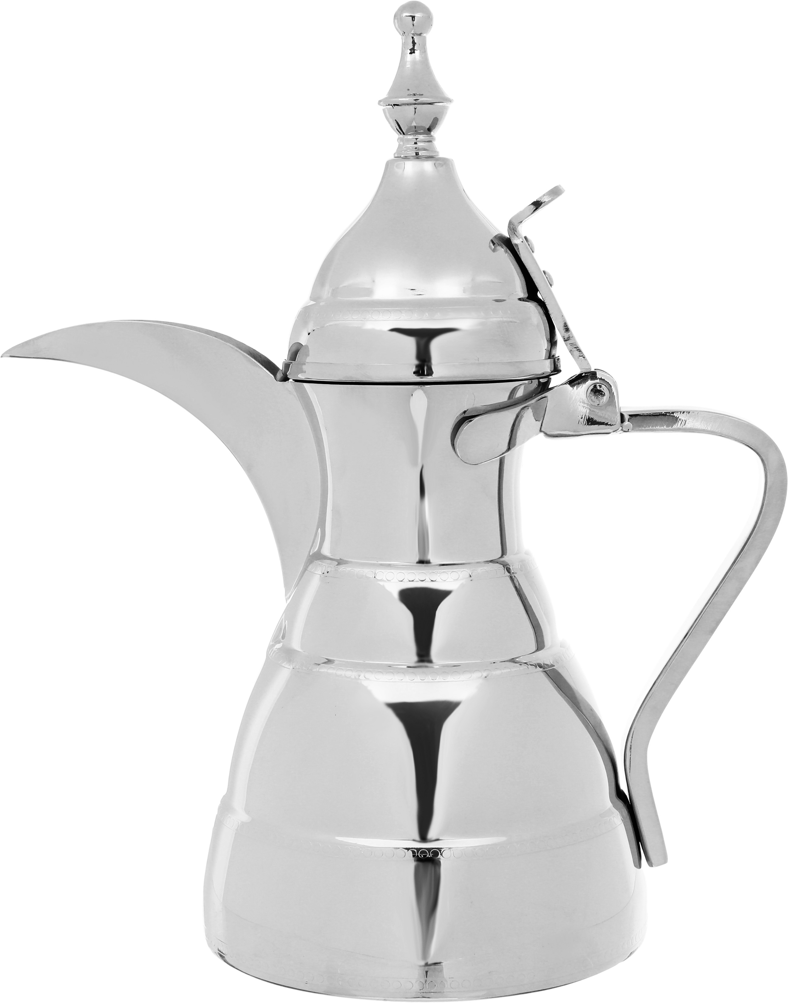 دلة الدرعية استيل السيف بلص، 1.2 لتر - فضي product image