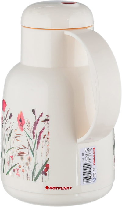 ترمس روتبونكت، 1 لتر، حافظة داخلية زجاج - كريمي ملون product image 2
