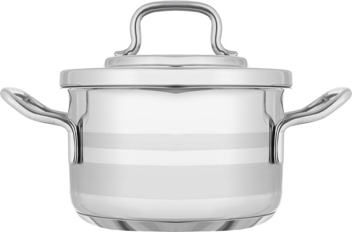 Korkmaz Astra 2 Steel Pot, 16 cm, 1.8 L - Silver product image 1