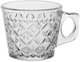 Crown Home Foundation Glass Coffee Cup Set, 80ml, 6 Pieces, Handle - Clear product image 2
