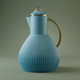 AliaAl Saif Gallery Thermos, 1 liter, Inner Glass, Pressure Cooker - Turquoise product image 1
