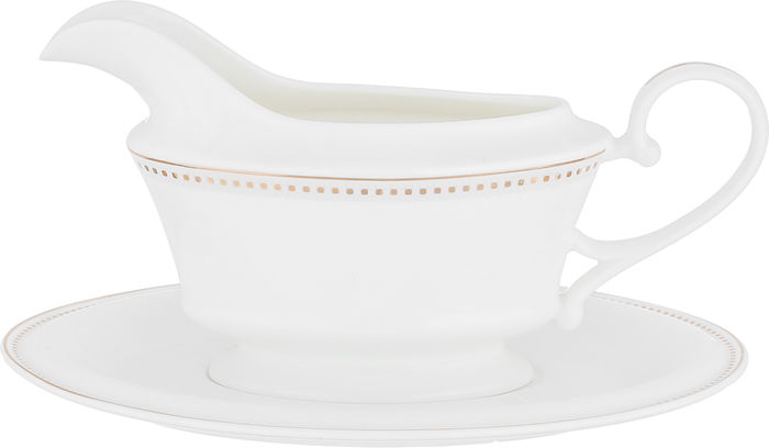 Alsaif Gallery Porcelain Dinner Set, 166 Pieces, Gold-White Rim product image 15