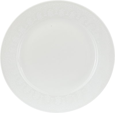 طقم سفرة بورسلان السيف غاليري، 44 قطعة، حواف مزخرفة - ابيض product image 12