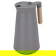 Timeless Linda Thermos, 1 liter, wooden handle, thermal glass inner shell, plastic outer shell - Cappuccino product image 2