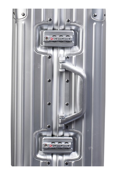 شنطة سفر الومنيوم ليمرا، 20 بوصة، 4 عجلات، RM-600 - فضي product image 6