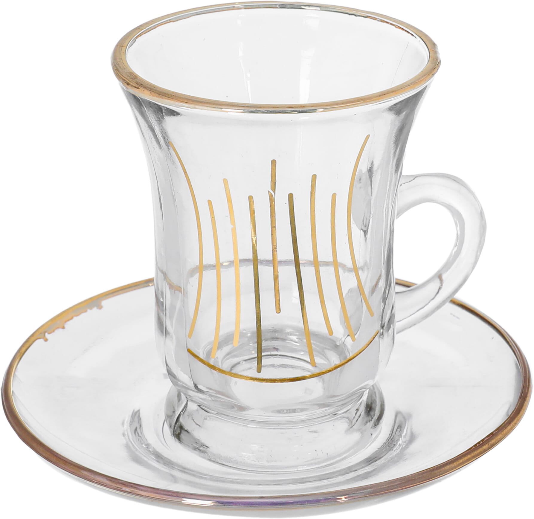 طقم تقديم شاي و قهوة زجاج السيف غاليري، 50 قطعة - شفاف product image 2