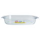 Pyrex Glass Oven Tray, 35 x 23 cm, 2.7 L, Rectangular - Transparent product image 1