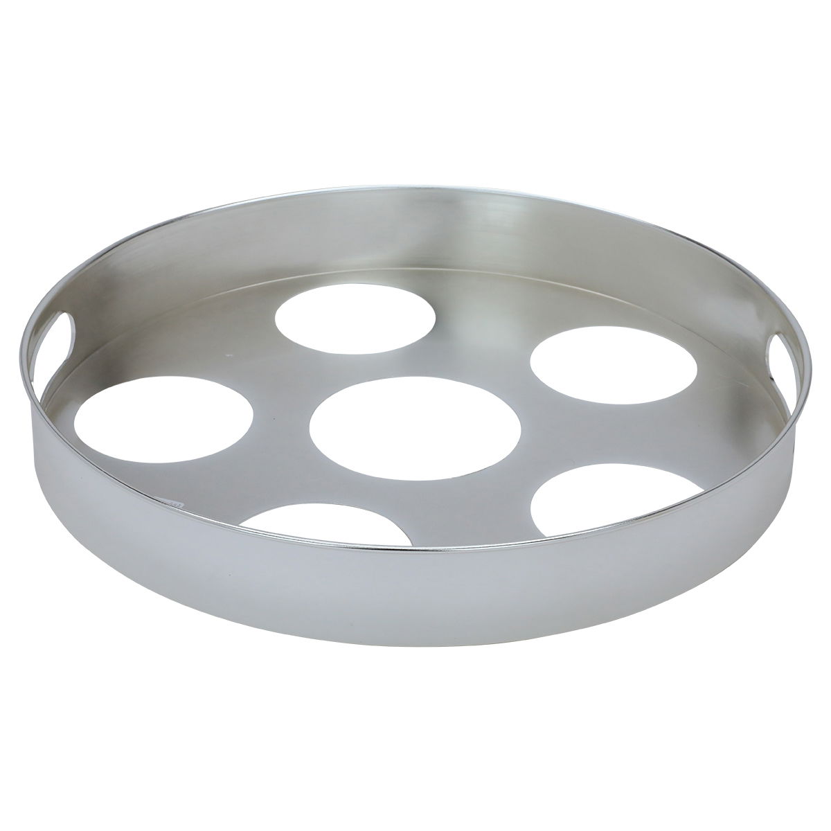 طقم تقديم فطور استيل السيف غاليري، 6 قطعة، دائري - فضي product image 2