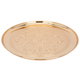 Al Saif Gallery steel tray, large circular - gold product image 2