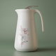 Al Saif Gallery Gloria Thermos, 1 Liter, Stainless Steel Inner Container, Stainless Steel Outer Body, Push Button - Cream product image 1