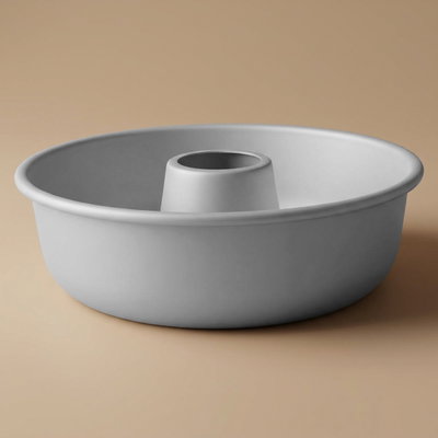 Al Saif Gallery Aluminum Cake Mold, 220 mm, Round - Silver product image 1