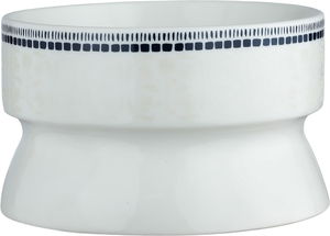 وعاء تقديم بورسلان السيف غاليري، 15x15x9.3 سم، دائري، قاعدة - أبيض أزرق product image 2