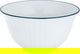 طقم سفرة بورسلان بنقش أزرق السيف غاليري، 24 قطعة - أبيض product image 2