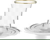 Al Saif Gallery glass tea set, two pieces - Clear product image 1