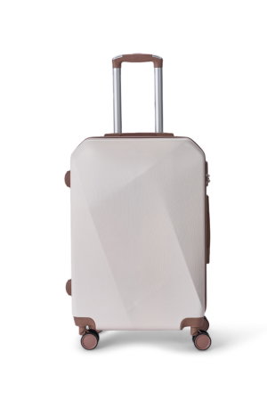 شنط كابينة طائرة ABS ليمرا، 20 بوصة، 4 عجلات، زاويه 360 درجة، LMA-1433 - بيج product image 2