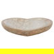 صحن تقديم خشب السيف غاليري، قلب - بيج product image 2