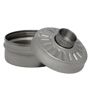 مطبقية تمر استيل برق الحيا، 10 سم، كبير - فضي product image 2