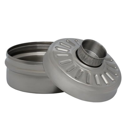 مطبقية تمر استيل برق الحيا، 10 سم، كبير - فضي product image 2