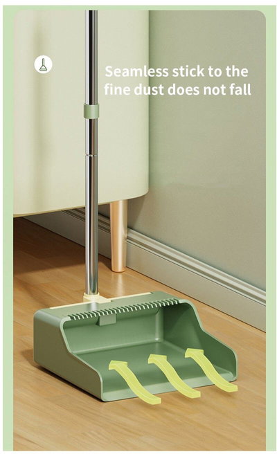 مجموعة جاروف و فرشاة فيسيو، 42 سم - اخضر product image 13