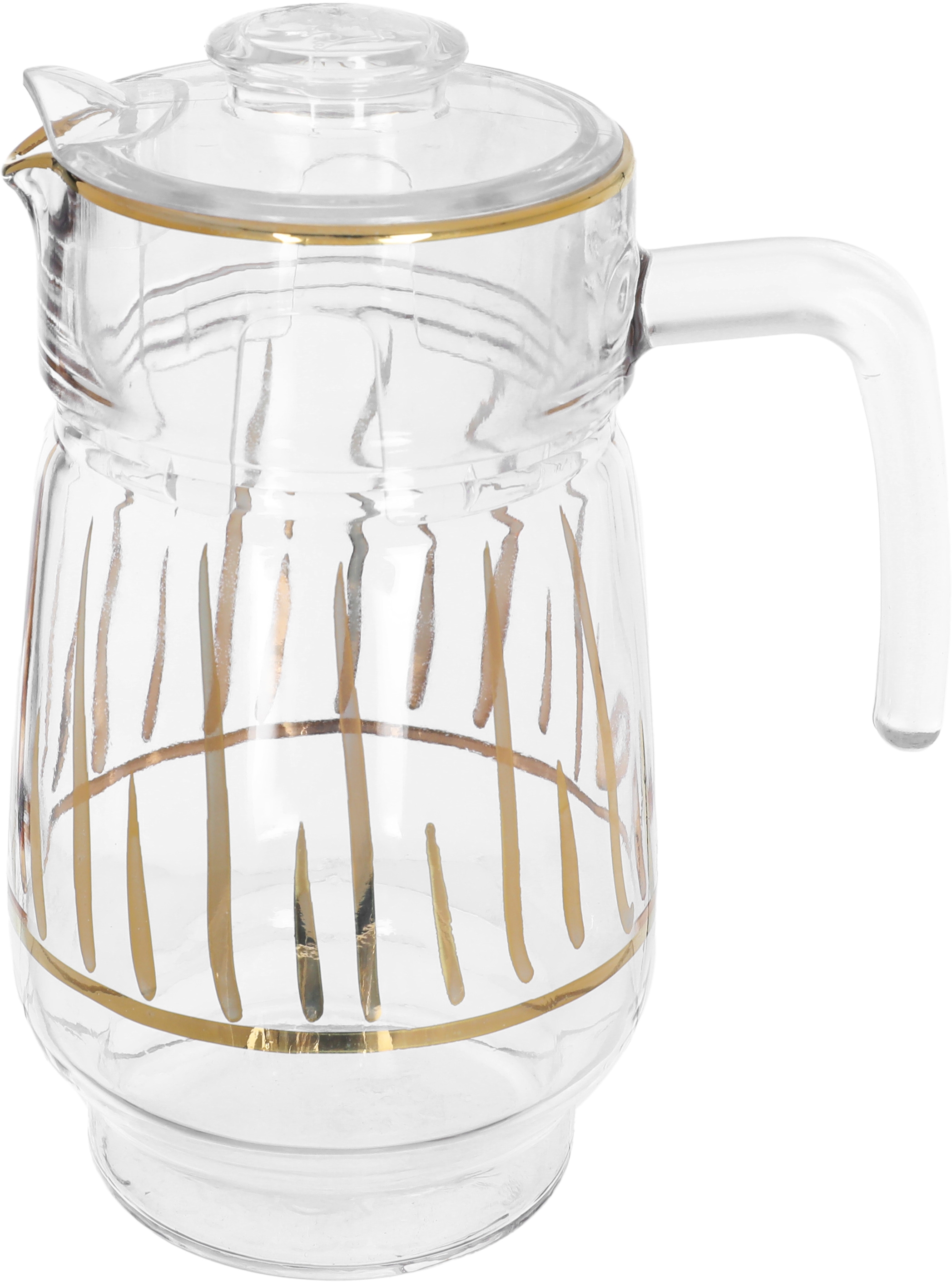 Al Saif Gallery Glass Serving Set, 65 Pieces - Clear product image 2