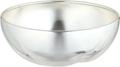 تمرية بغطاء ستانلس استيل السيف غاليري، 13x13x8 سم، دائري - فضي ذهبي product image 2