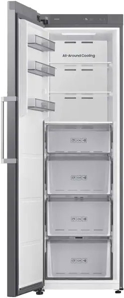 فريزر عمودي سامسونج، 315 لتر، انفيرتر ، SS-RZ40H32P1TZA - فضي product image 2