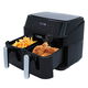 Edison Air Fryer, 12 Functions, 2 Doors, 9L, 1750W - Black product image 1