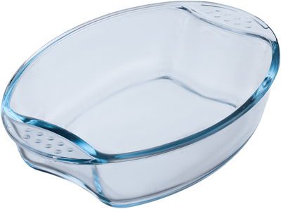 طقم صواني فرن زجاج ميروليكس، 3 قطع - شفاف product image 2