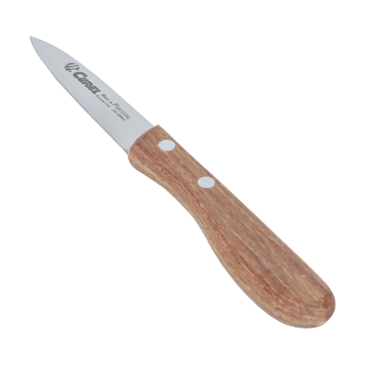 Al Saif Gallery Steel Vegetable Knife, Wooden Handle, 8 cm - Brown product image
