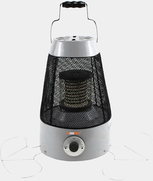 دفاية كهربائية هالوجين كولن، 2000 واط، سيراميك، دائري، 807102040 - فضي product image 1