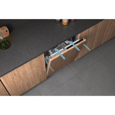 غسالة صحون اريستون، 14 مكان، 6 برامج، شاشة ليد، LIC3C26C60HZ - رمادي product image 5