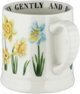 Al Saif Gallery Porcelain Mug, 380 ml, Yellow Rose Design - White product image 3